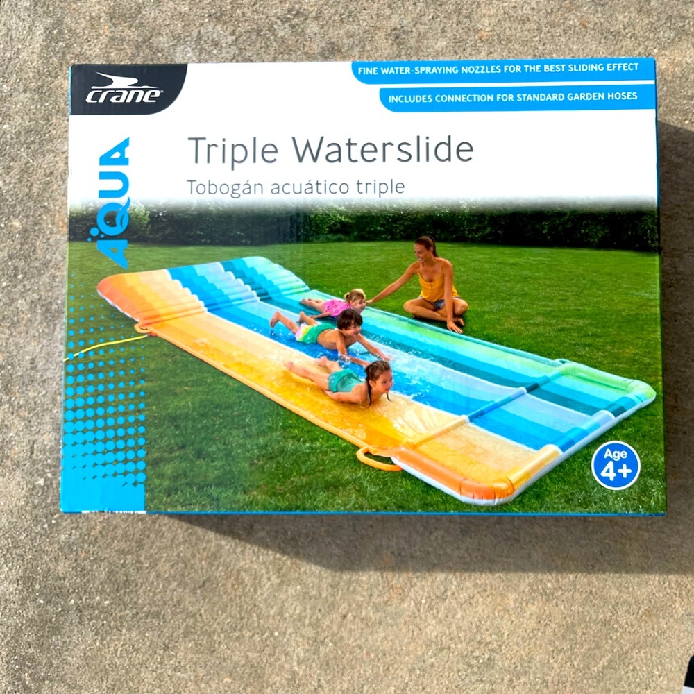 COPY - Crane Triple Water Slide